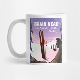 Brian Head Ski Utah Ski poster Mug